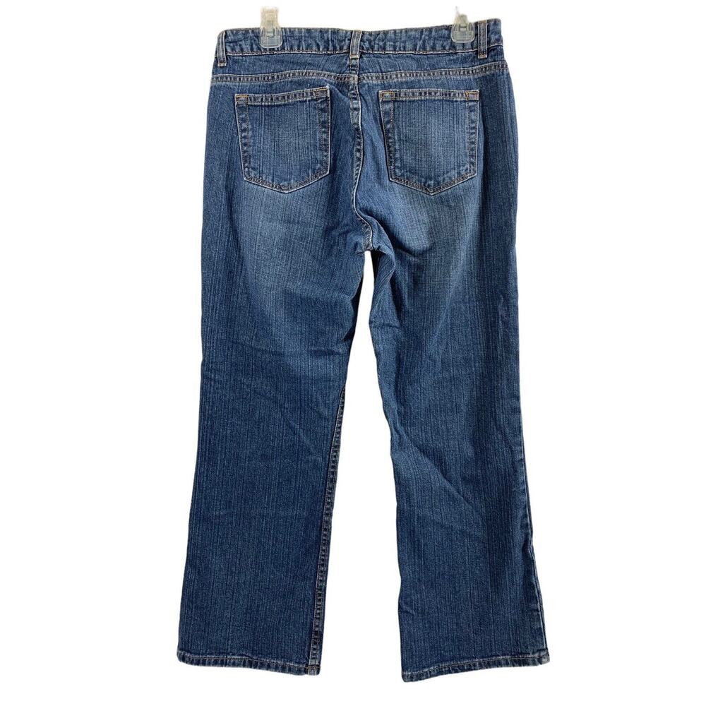 GH Bass Jeans Womens Size 10 Blue Medium Wash Denim Bootcut Mid Rise Casual - Picture 2 of 12